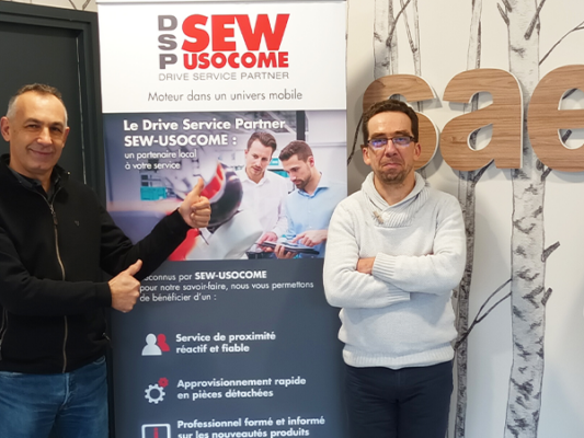 SAET partenaire distributeur de SEW USOCOME